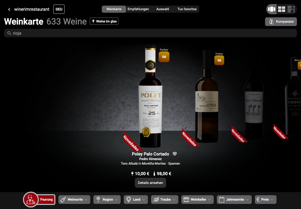 App Deutsch busqueda rioja
