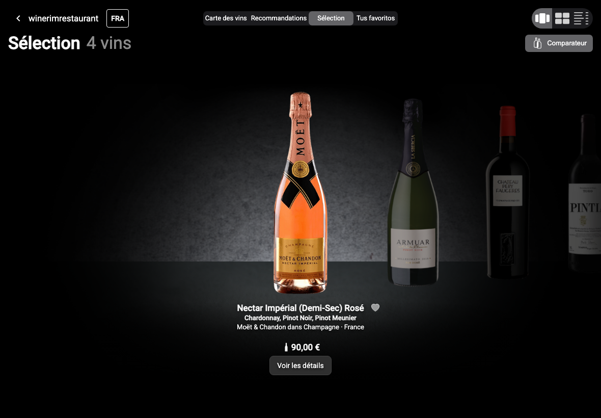 App Français vinos semana