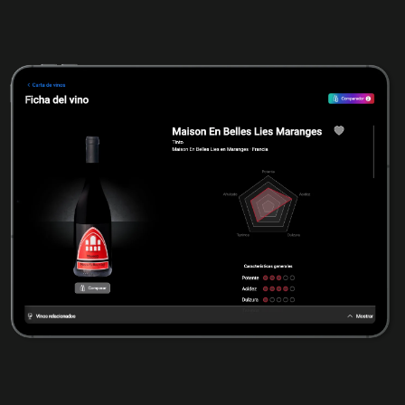 Winerim wine card detail