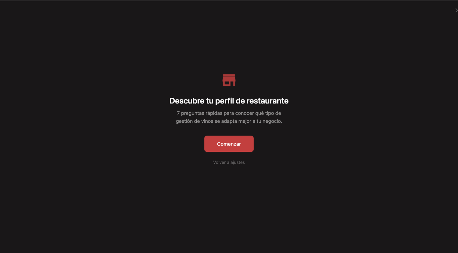 Perfil del restaurante
