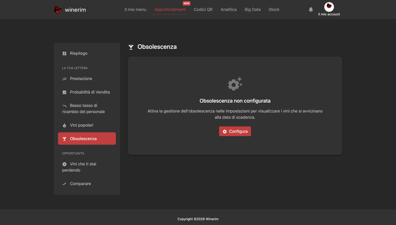 Editor Italiano insights obsolescencia