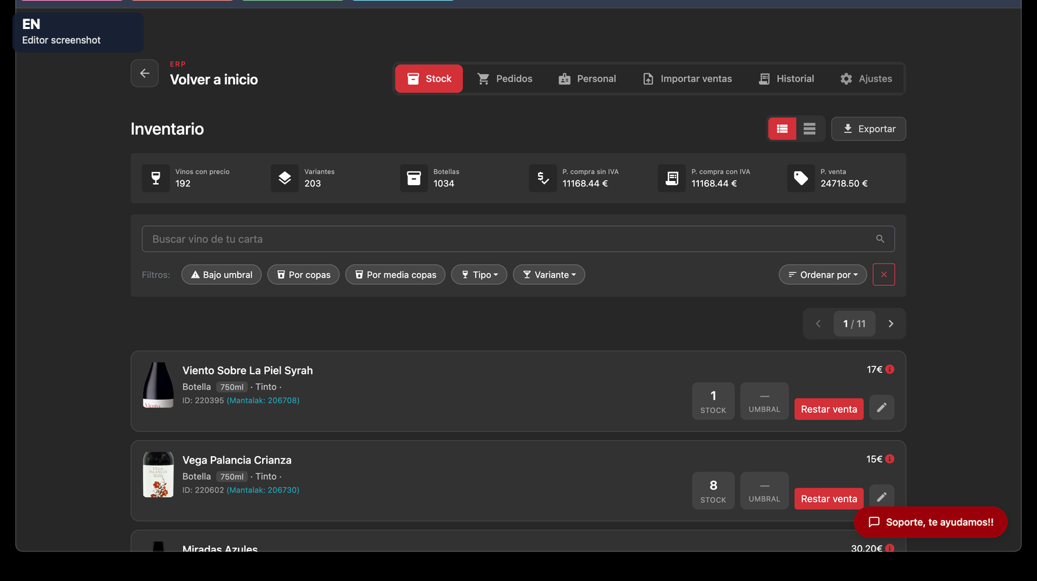 Editor English stock
